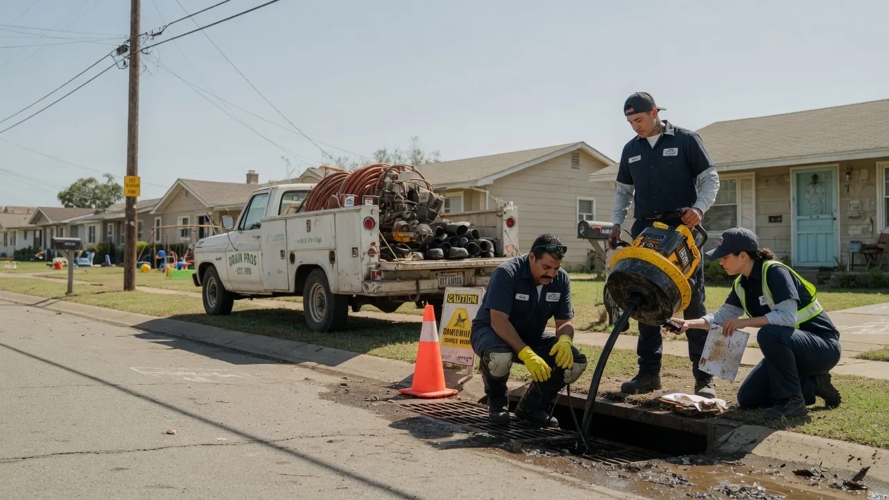 Drain Cleaning in Anacoco, LA near me